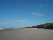 playa de la barra del chuy despoblada