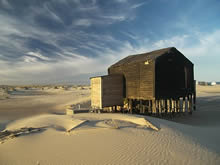 foto de rancho en la playa