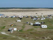 vista panoramica de cabo polonio