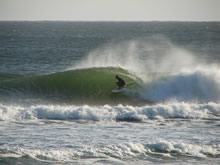 surfista en la paloma