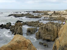 rocas en el mar de la pedrera