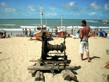 playa en temporada