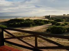 paisaje de punta del diablo